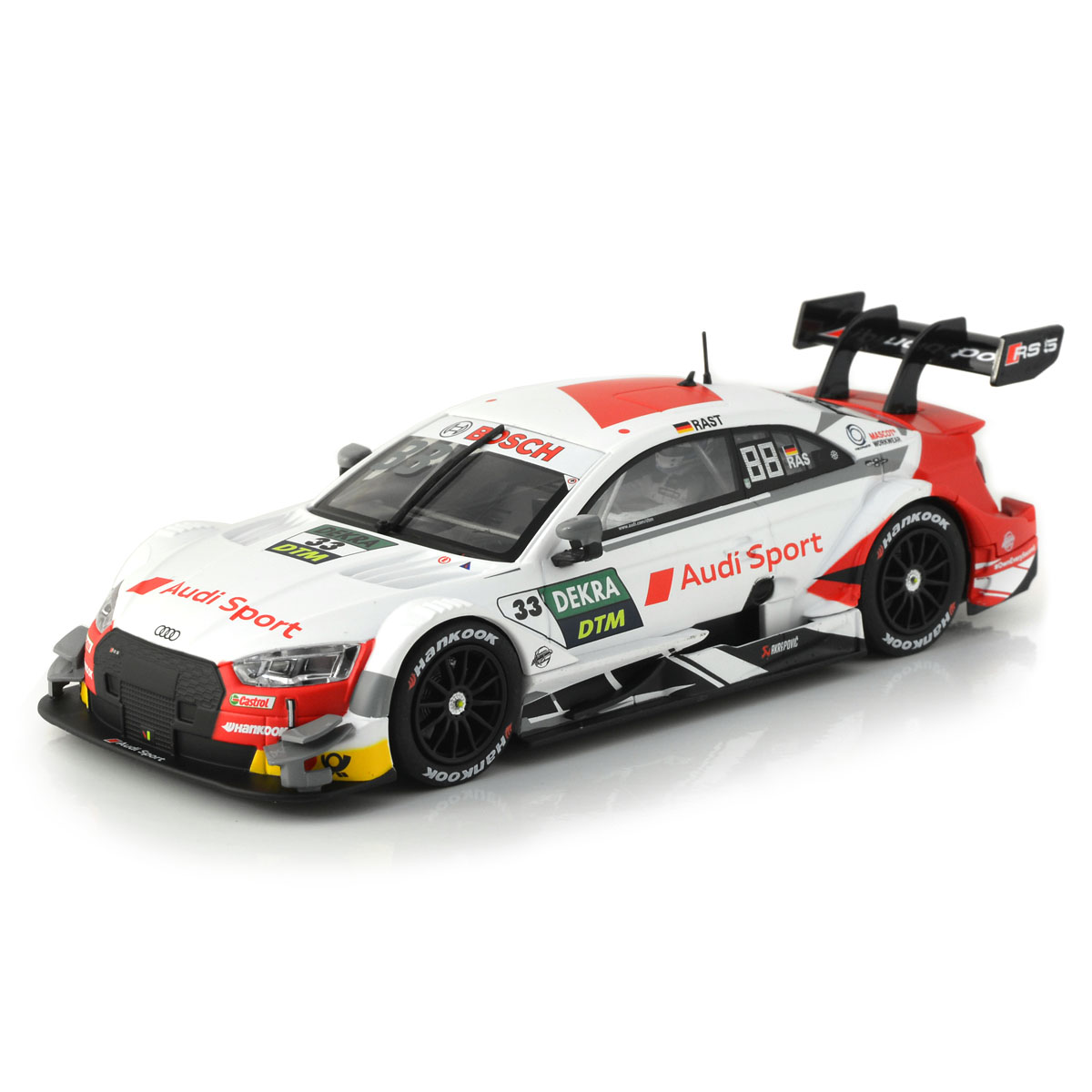 Carrera GO!! 64173 Audi RS 5 DTM M.Rockenfeller #99 1:43 Slot Car 