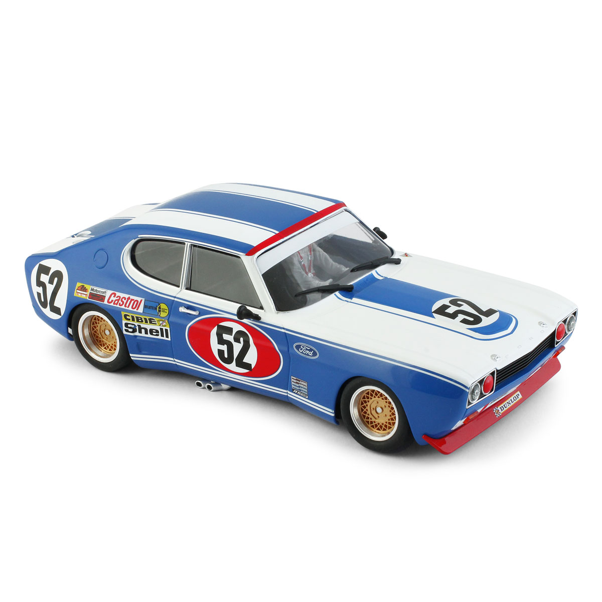 BRM 1/24 Ford Capri RS2600 No.52 Le Mans 24h 1972 (BRM-186)
