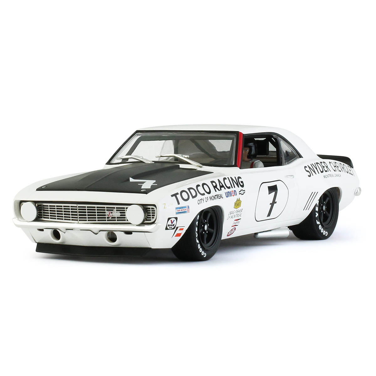 Chevy Racing 198 BRM 1/24 Chevrolet Camaro Z28 1969 No.7 Todco Racing Trans-Am Michigan ...