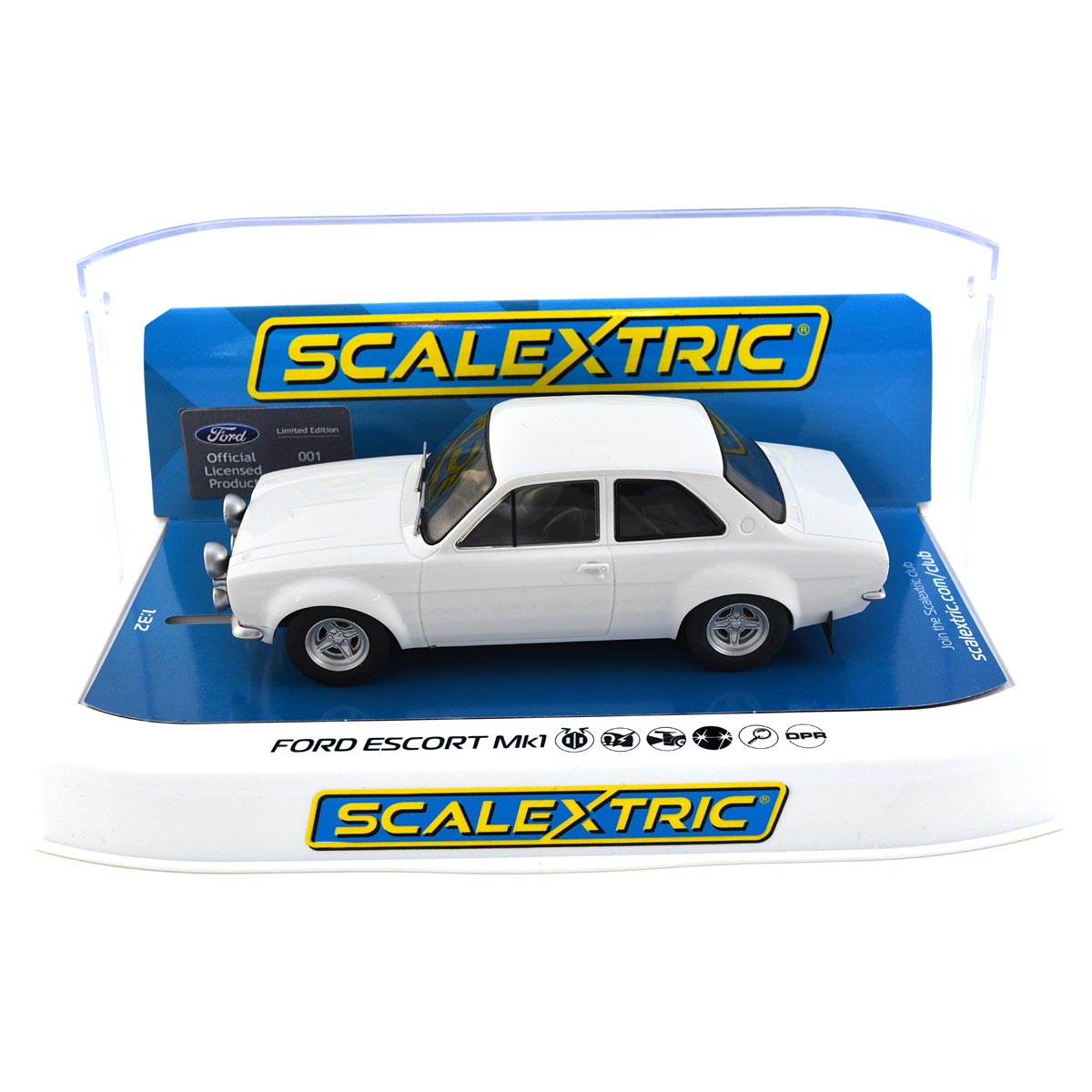 Scalextric C3489 Ford Escort MK1 Brown & Geeson 2012 JD Classics 1/32 # NEUF # 