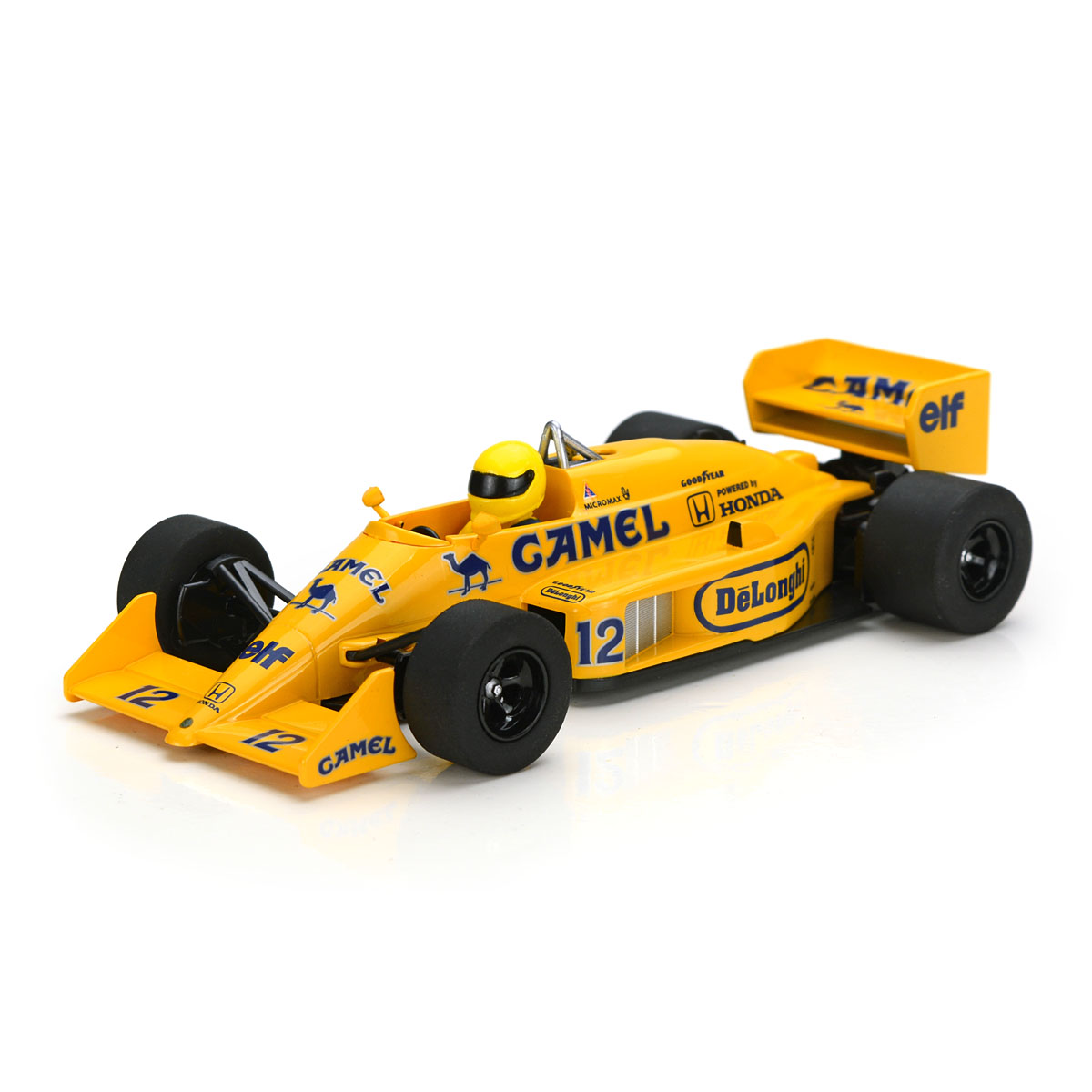 1/43スパーク Camel Lotus99T ＃12 1987 A.Senna Scalextric Lotus 99T Camel No.12 Monaco GP 1987 Ayrton Senna (C4251)