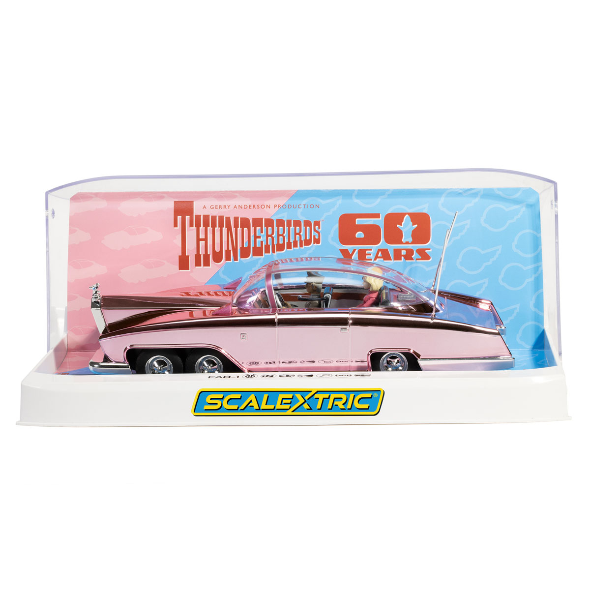 IMAI Thunderbirds HG Mini FAB1 Kit de modelo rosa metálico Nuevo - España