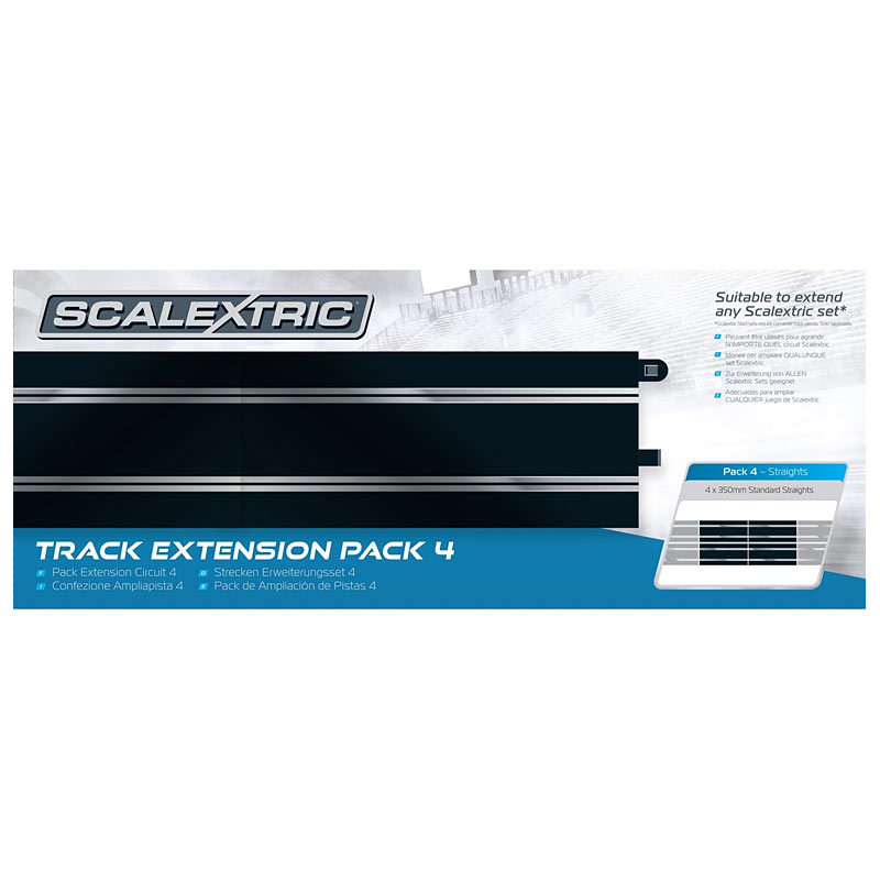 Extended tracks. Scalextric track.