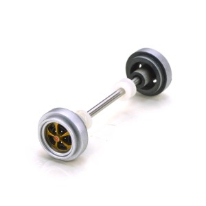 Pioneer Front Axle Assembly - Mag 500 Style Gold Wheels