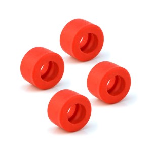 All Slot Car Tyres GP Rear Red x4