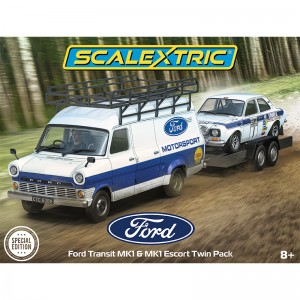 Scalextric Ford Transit MK1 and MK1 Escort - Ford Motorsport