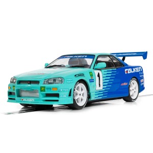 Scalextric Nissan R34 Skyline Falken Tyres