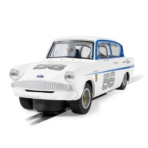 Scalextric Ford Anglia Silver 56