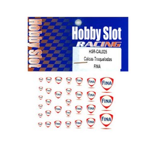 Hobby Slot Decals Fina CAL25