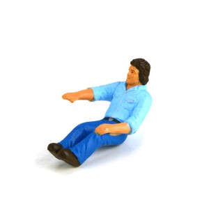 Pioneer Painted Passenger Figure - Luke General Lee
