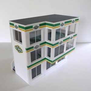 GP Miniatures Rouen Les Essarts Control Tower