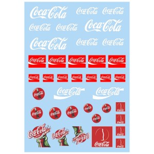 Mitoos Coca-Cola Decals