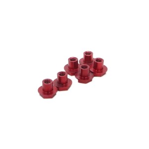 MR Slotcar Aluminium Hex Head T-Nuts 2.5mm x6