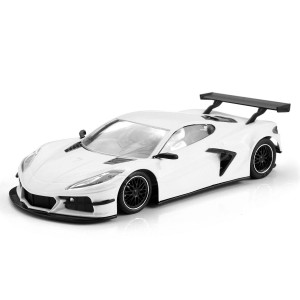 NSR Chevrolet Corvette C8R Test Car White