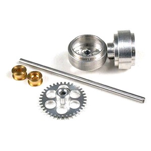 NSR Rear Axle Kit SW with Standard Wheels for Scalextric NSR-4002