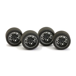 NSR Wheel Inserts BBS Black for Ø16 Wheels