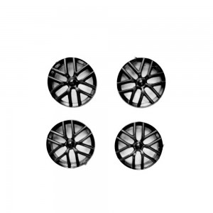NSR Wheel Inserts BBS Black for Ø17 GT3 Wheels