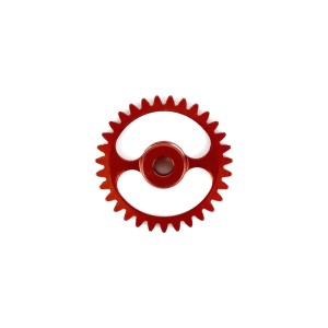 NSR Extralight Ergal Sidewinder Gear 31t 16.8mm Red for Hypercar
