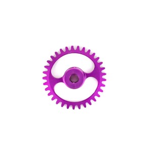 NSR Extralight Ergal Sidewinder Gear 33t 16.8mm Magenta for Hypercar