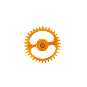 NSR Extralight Ergal Sidewinder Gear 34t 16.8mm Gold for Hypercar