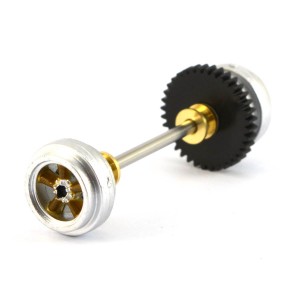 Pioneer Rear Axle Assembly Silver/Gold