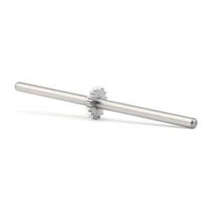 Policar Rear Axle with 18t Gear 51mm