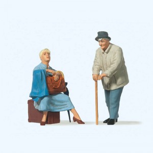 Preiser Travelling Women (2) Figure Set