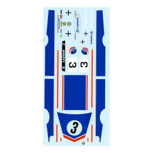 PSR Broadspeed Jaguar XJ12C Big Cat No.3 Decals