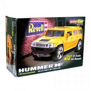 Revell-Monogram Hummer H2 Yellow Kit RM-4666