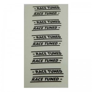 RUSC Race Tuned Decals Black