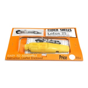 Super Shells Lotus 25 F1 Body Kit Original Blister Packed - Yellow