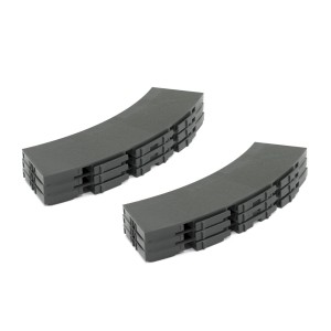 Scaleauto Pro Track Inner Border for R2 45° Curve 6pc