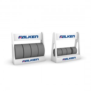 Scaleauto Tyre Rack Falken 63x60x20mm