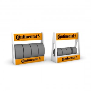 Scaleauto Tyre Rack Continental 63x60x20mm