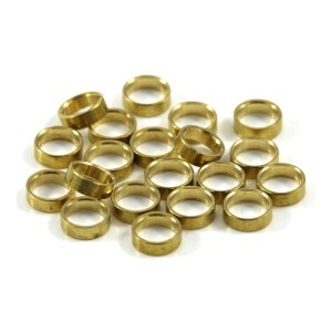 Scaleauto Axle Spacers for 3/32 Brass 1mm
