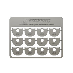 Scaleauto Guide Spacers SC 0.25mm for 1/32 Guide Sets