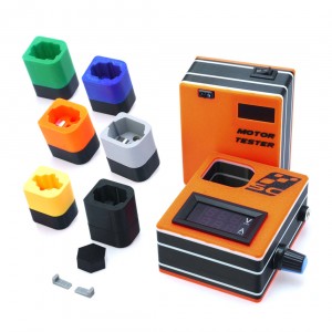 Scaleauto Motor Tester Deluxe with RPM Display + All Adapters