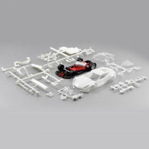 Scaleauto Chevrolet Corvette C7R GT3 White Racing Kit