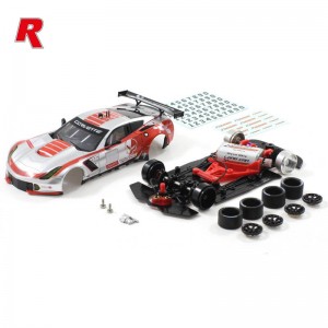 Scaleauto Chevrolet Corvette C7R GT3 Cup Edition Silver/Red