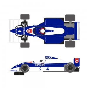 Scaleauto Formula 1990 No.4 Blue/White