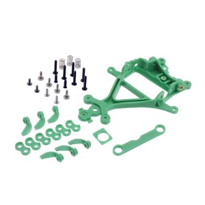 Scaleauto Motor Mount RT4 GT/LMP AW with Spherical Bearings Green