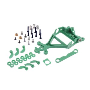Scaleauto Motor Mount RT4 Rally AW for Ball Bearings Green