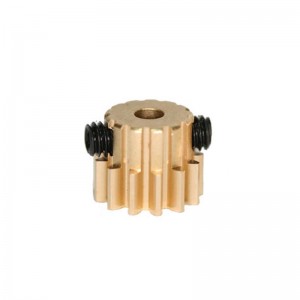 Sloting Plus Brass Removable Pinion 11t 6.5mm