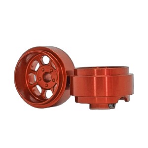 Staffs Aluminium Wheels Classic Deep Dish Orange 15.8x8.5mm