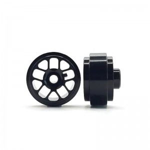 Staffs Aluminium Wheels Hyper Black 15.8x8.5mm
