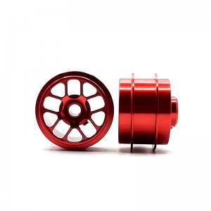 Staffs Aluminium Air Wheels Hyper Red 15.8x10mm