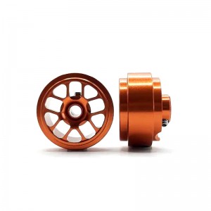 Staffs Aluminium Wheels Hyper Orange 16.9x8.5mm