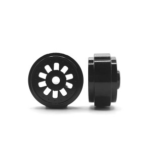 Staffs Aluminium Wheels Hyper-2 Black 16.9x8.5mm