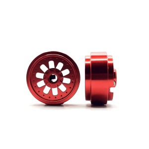 Staffs Aluminium Wheels Hyper-2 Red 16.9x8.5mm