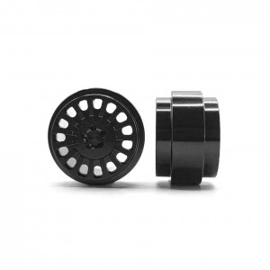 Staffs Aluminium Wheels OZ Style Black 15.8x10mm